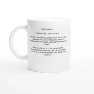 Mug "Spinoyens : montagnards d'excellence !" (Épenoy 25800)