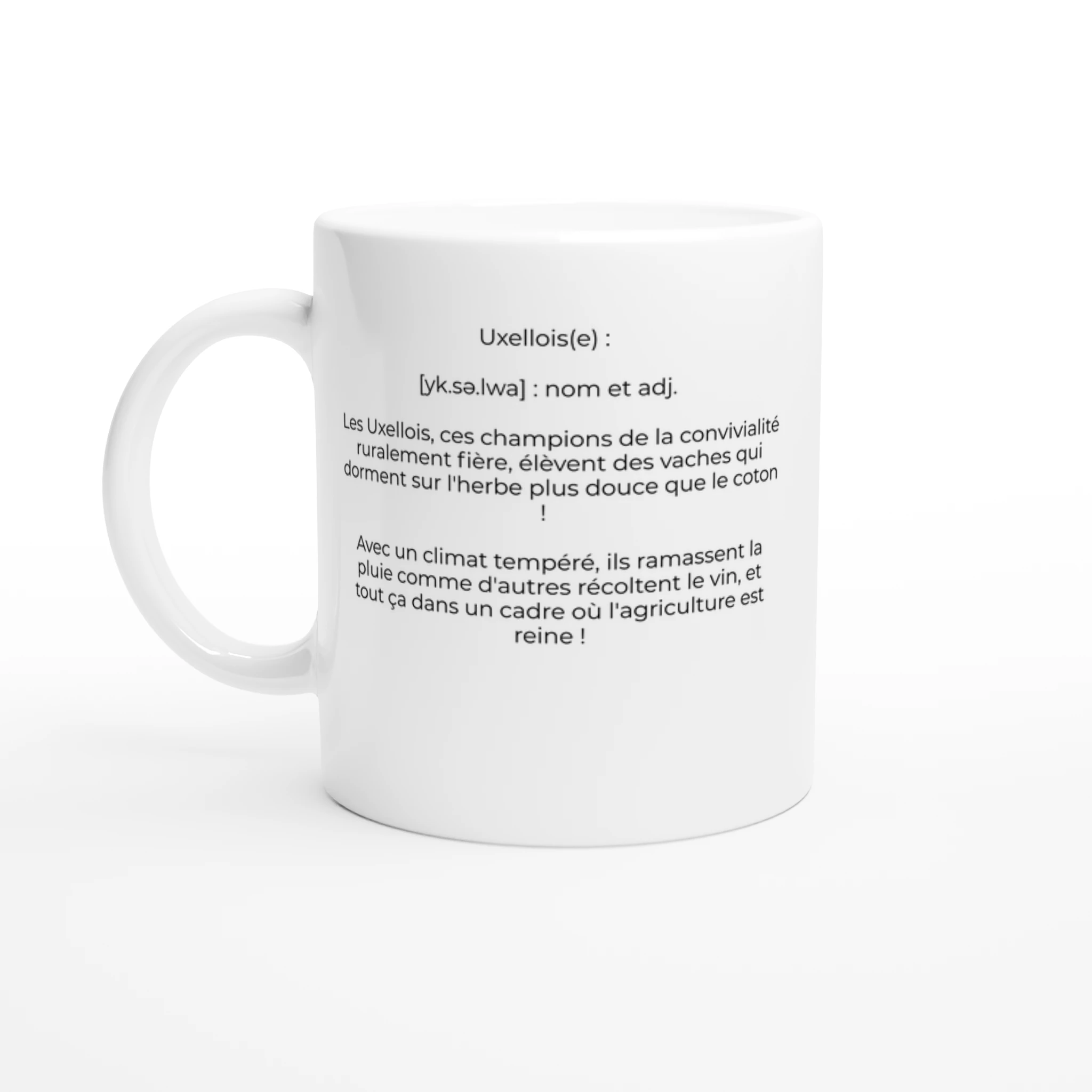 Mug "Uxellois : les rois de la vache et de la pluie" (Uxelles 39130)