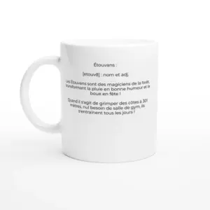 Mug "Les étoiles d'étouvans, les roi du mont !" (Étouvans 25260)