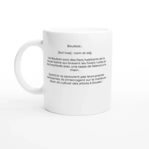 Mug "Les boultois : maîtres des brouillards et des bouleaux !" (Boult 70190)