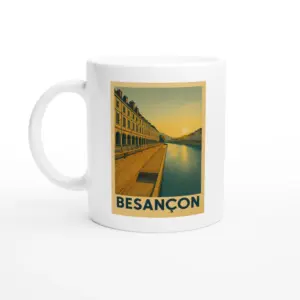 Mug Les quais de Besançon