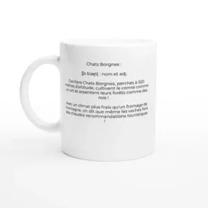 Mug "Saint-antoine, le royaume des chats borgnes !" (Saint-Antoine 25370)