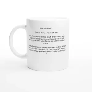 Mug "Les boussiérois : les vaillants du doubs" (Boussières 25320)