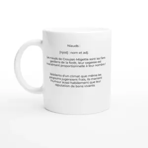 Mug "« crouzet-migette, paradis des niauds et des paisibles ! »" (Crouzet-Migette 25270)