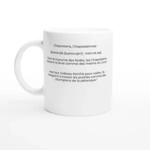 Mug "Héros des prairies pluvieuses de chapois !" (Chapois 39300)