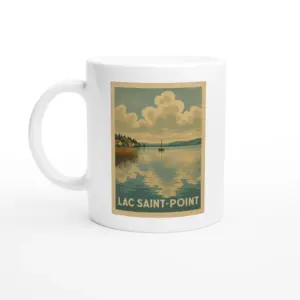 Mug Lac Saint-Point en été