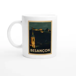 Mug Besançon la nuit