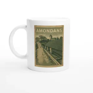 Mug Amondans (noir et blanc)
