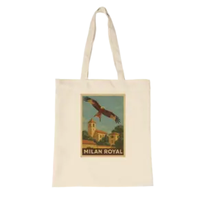 Sac Milan royal dans le ciel bleu