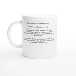 Mug "Cademène : le pays où les arbres parlent et la pluie est adorée" (Cademène 25290)