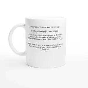 Mug "Fiers loups de la montagne" (Ouhans 25520)