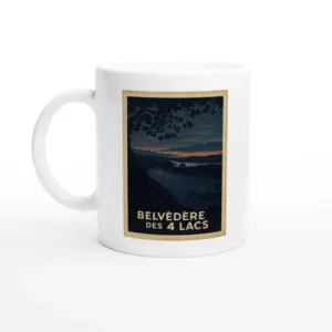 Mug Belvédère des 4 Lacs (nuit)