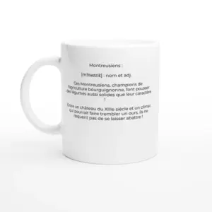 Mug "Montreux-château : terre de héros et de légumes !" (Montreux-Château 90130)
